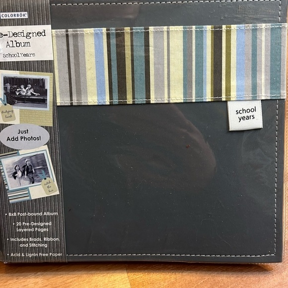 Pre designed school years album NWT - Picture 1 of 8